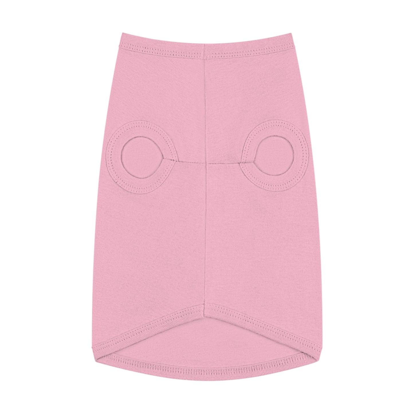Love My Mom Pet Tank Top — Pink Heart Mother's Day Dog Shirt