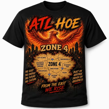 THE "ATL HOE" COLLECTION -Premium Atlanta Zone  Series t shirts